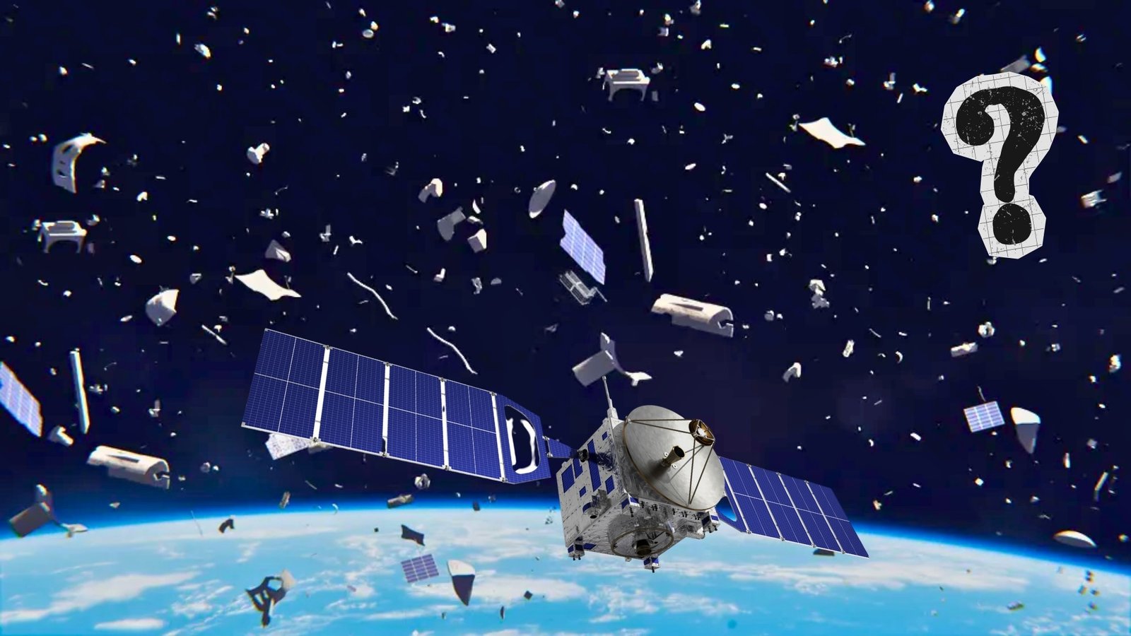 ¿Sabías que más de 11.000 satélites orbitan la Tierra?