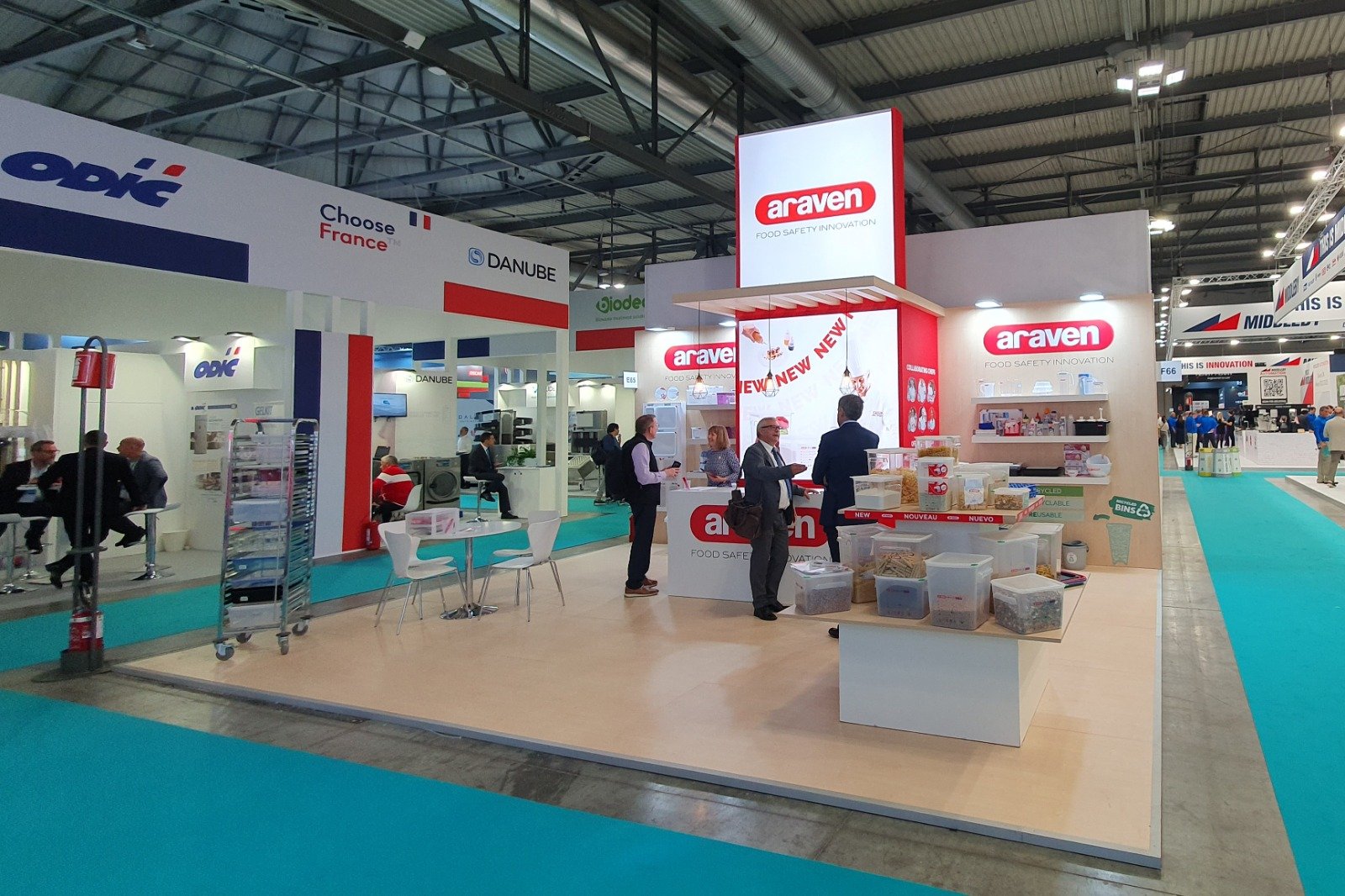La empresa aragonesa Araven lleva a la gran feria de hostelería Host Milán todo el catálogo europeo de la multinacional CFS Brands