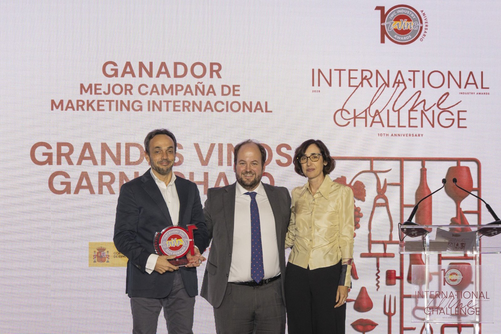“Garnacha 10” de Grandes Vinos, Mejor Campaña de Marketing Internacional en los prestigiosos IWC Industry Awards