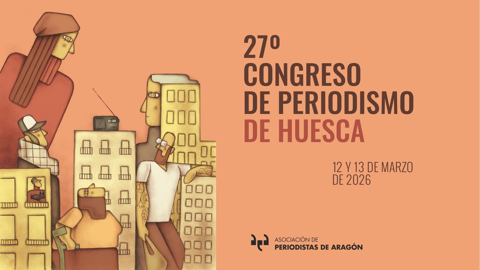 Abiertas las inscripciones para la XXVII edición del Congreso de Periodismo de Huesca