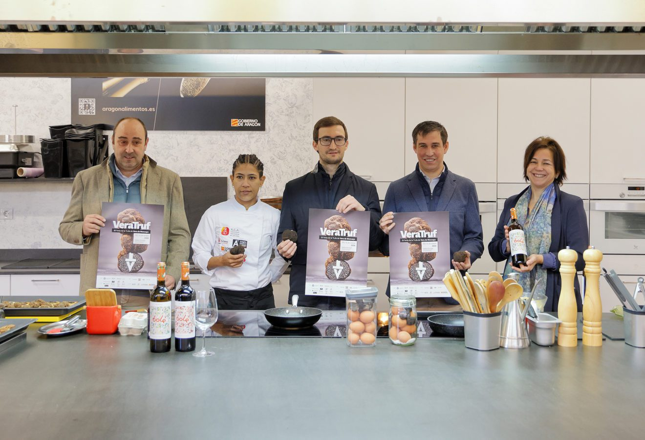 La Feria de la trufa de Vera de Moncayo inaugura el calendario trufero de 2026