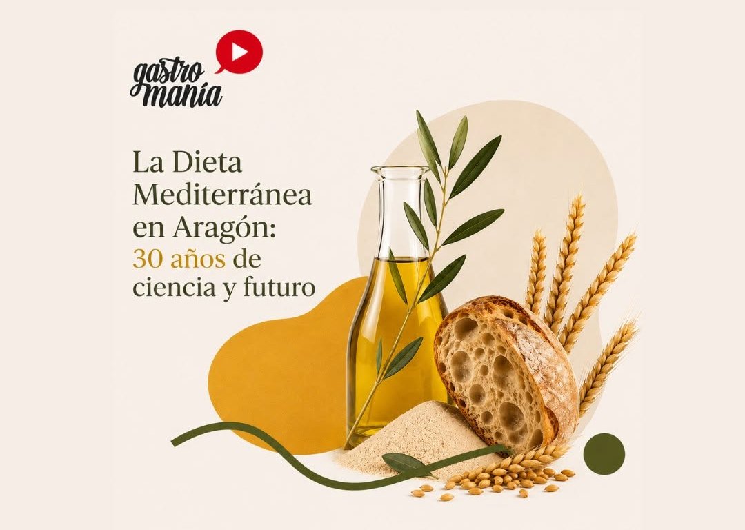 Gastromanía 2026 reunirá en Zaragoza a expertos nacionales para analizar el impacto y el futuro de la dieta mediterránea