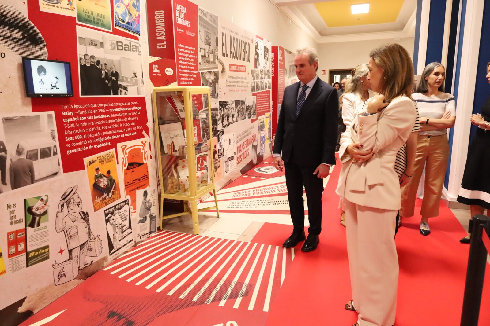 La Cámara de Zaragoza rememora la antigua Feria de Muestras con una exposición