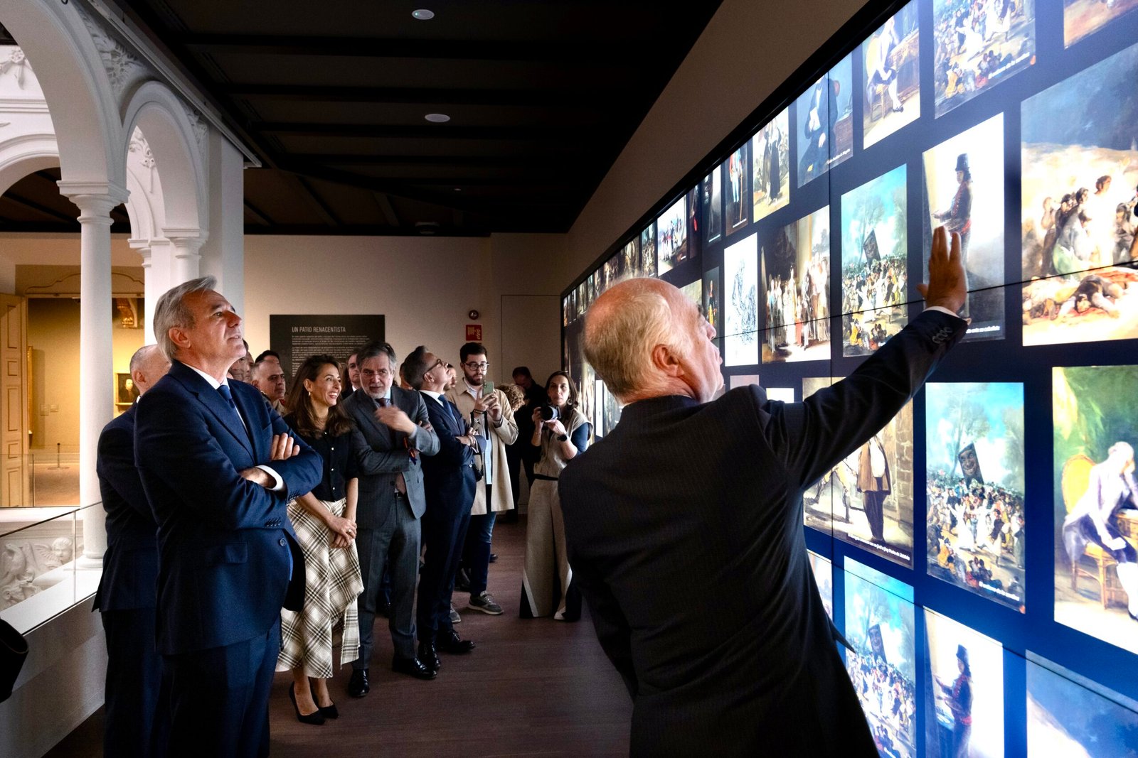 La Fundación Ibercaja inaugura el nuevo Museo Goya de Zaragoza con la muestra «Solo Goya. El arte de ver» y un espectáculo de 3.000 drones